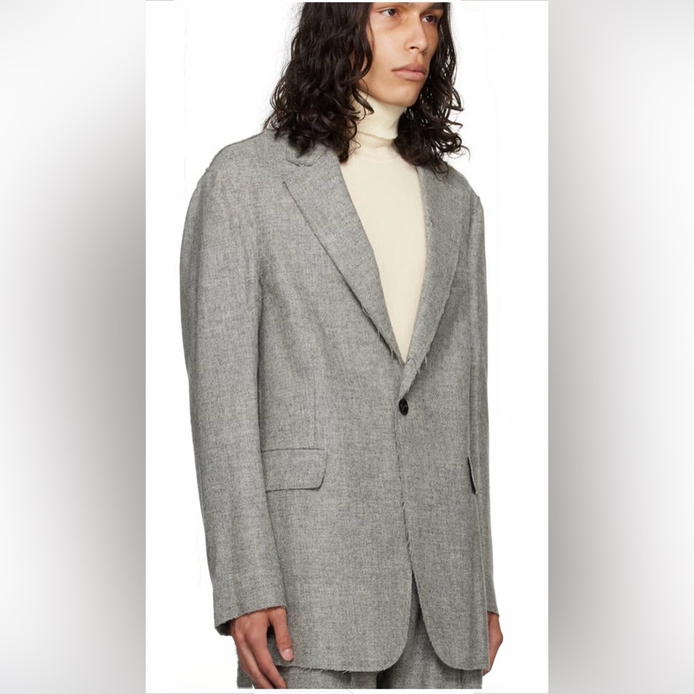 R13 Oversized Ragged Blazer and pants set 2 Pieces.